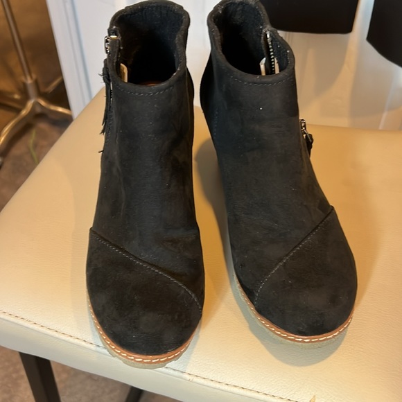 Tom’s ankle booties SZ 7.5 - Picture 4 of 5